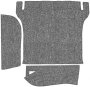 Type 3 61-70 Trunk Carpet Set, Charcoal Loop